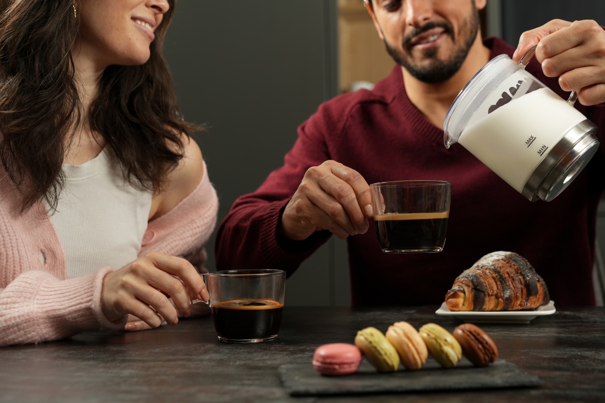 Lauben Glass Milk Frother szklany pojemnik